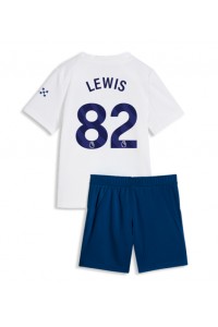 Manchester City Rico Lewis #82 Babyklær Tredje Fotballdrakt til barn 2026-27 Korte ermer (+ Korte bukser)